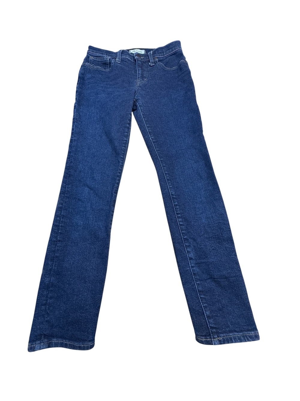 Madewell 26P Petite Dark Wash Mid Rise Skinny Denim